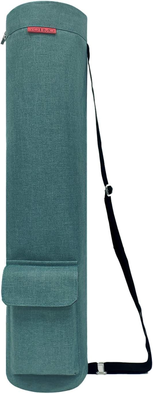 YOTIMO Yoga Mat Bag,Full Zip Exercise Yoga Mat Sling Bag with Multi-Functional Storage Pockets