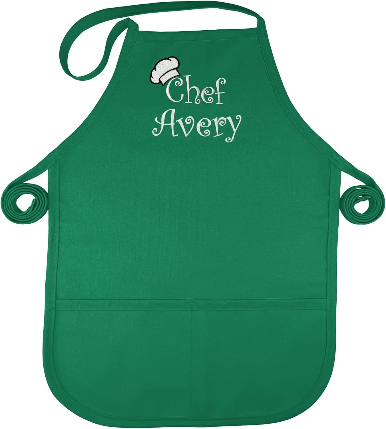 Custom Apron Store - Personalized Kids Apron - Chef Apron for Kids - Add a Name to Personalize Kids Aprons for Girls or Boys