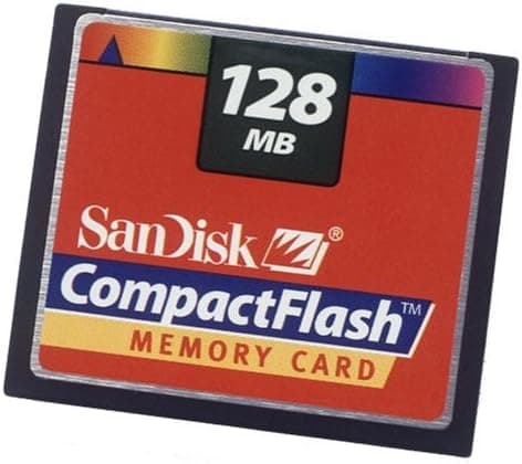 SanDisk 128 MB CompactFlash Card