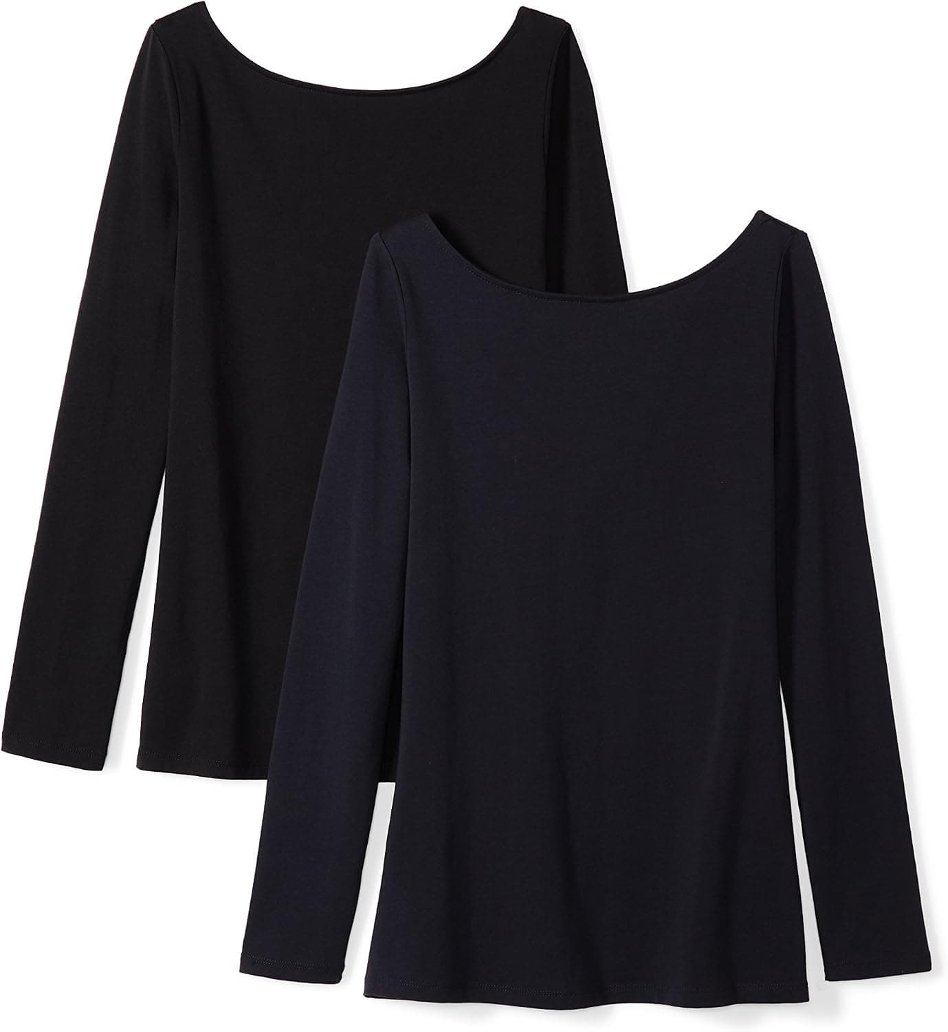 Amazon Brand - Daily Ritual Women's Stretch Supima Long-Sleeve Ballet Back T-Shirt