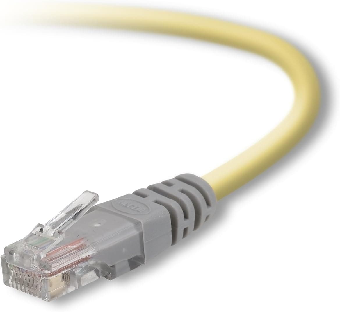 Belkin 50-Foot CAT5e Crossover Molded Networking Cable (Yellow)