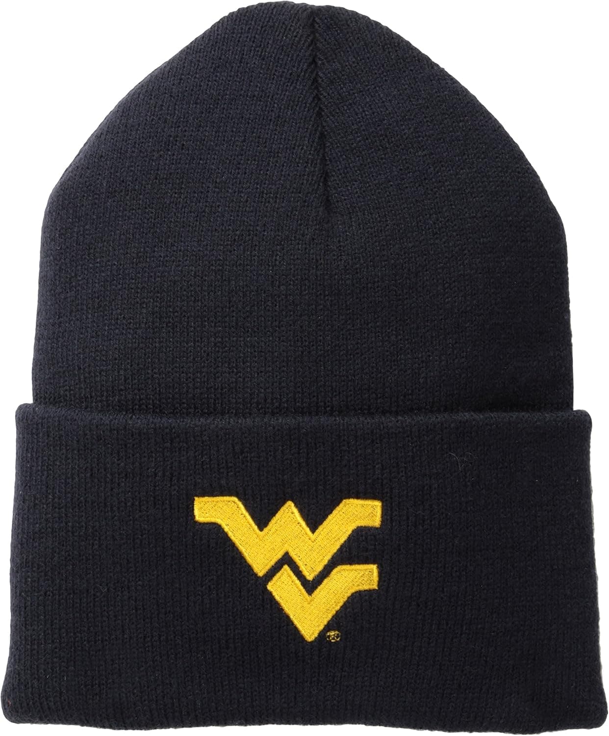NCAA West Virginia Mountaineers Acrylic Watch Hat, Navy, One Size