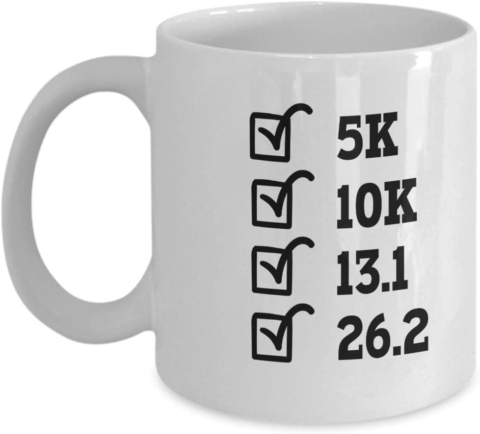 Marathon Runner Gift Coffee Mug