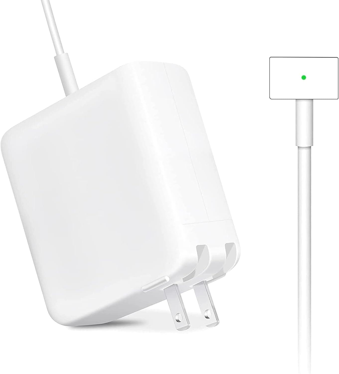 HIXATEAH 60W Mac Book Pro Charger, Replacement for Mac Book Pro 13-Inch 2012-2015 Retina Display Ac 60W 2 T Connector Power Adapter, Laptop Charger Compatible with Mac Book Pro/Mac Book Air
