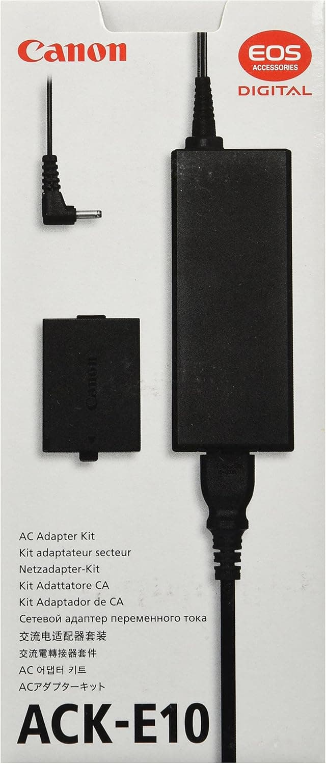 Canon 5113B002 AC Adapter Kit for EOS (Black)
