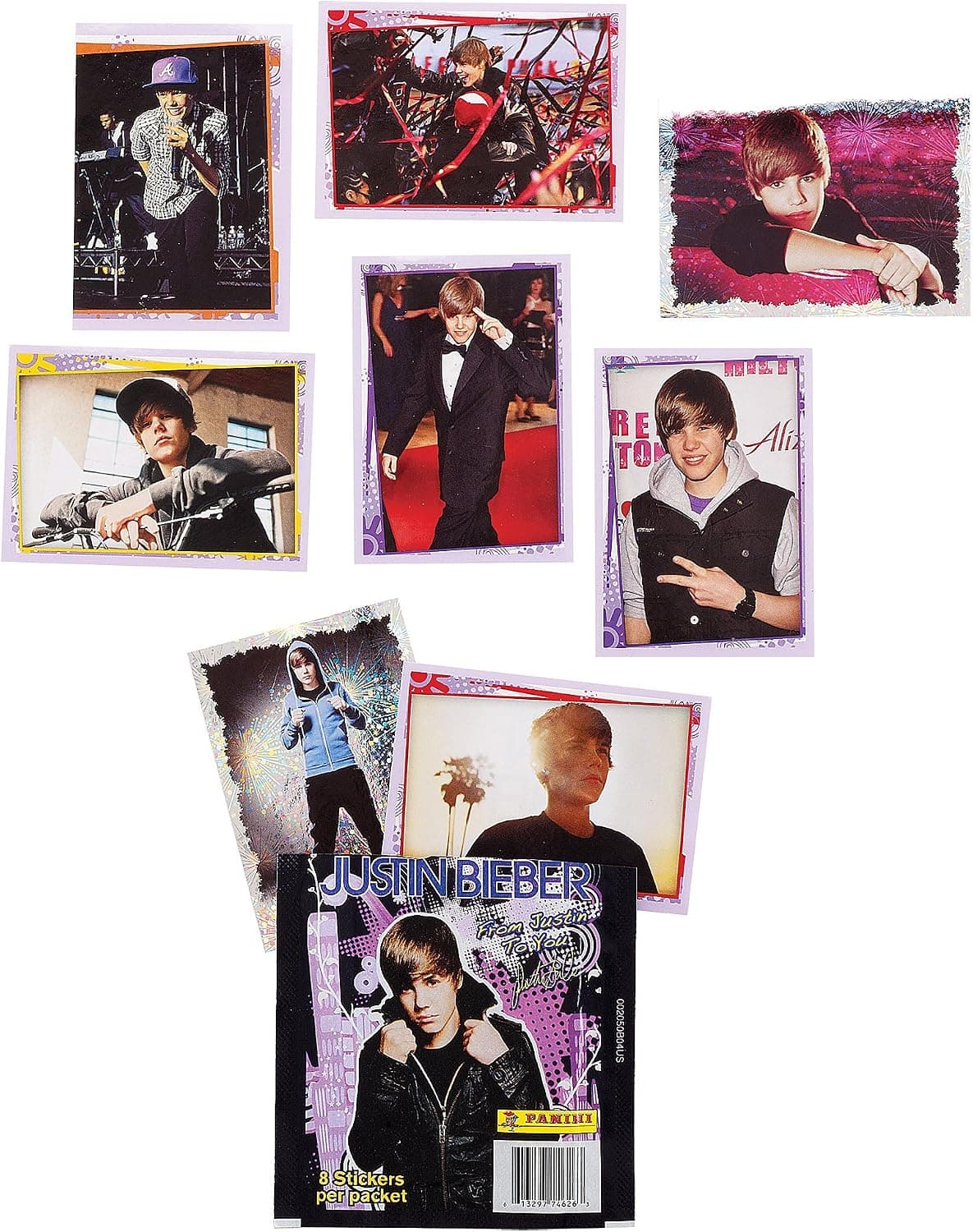 Wooky Justin Bieber Sticker Pack