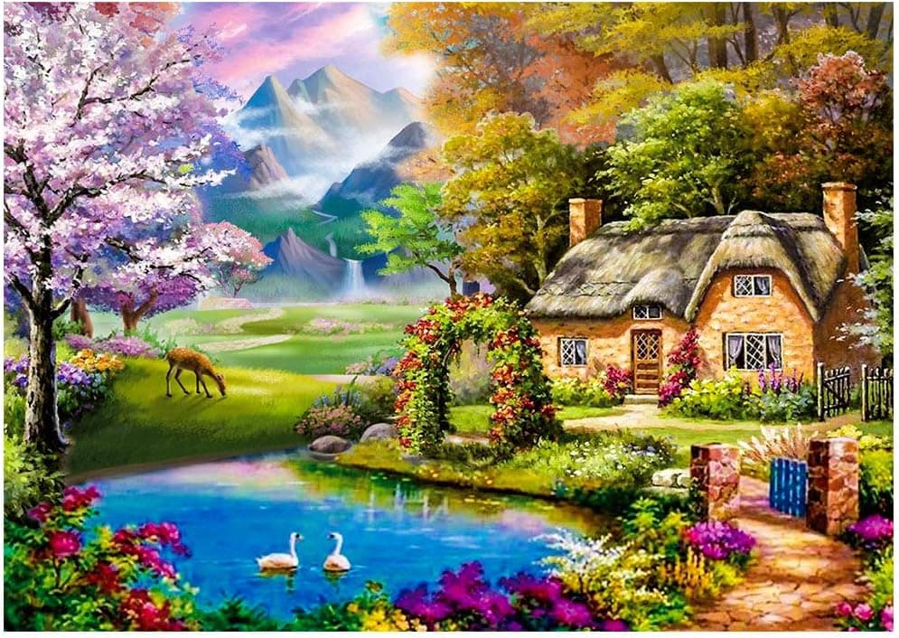 YUEFA Puzzles for Adults 1000 Pieces, Funny Fairy Tale Puzzle, Suitable for Children and Adult Families, Large Puzzle Gift Puzzle Game, Best Creative Gift Puzzle