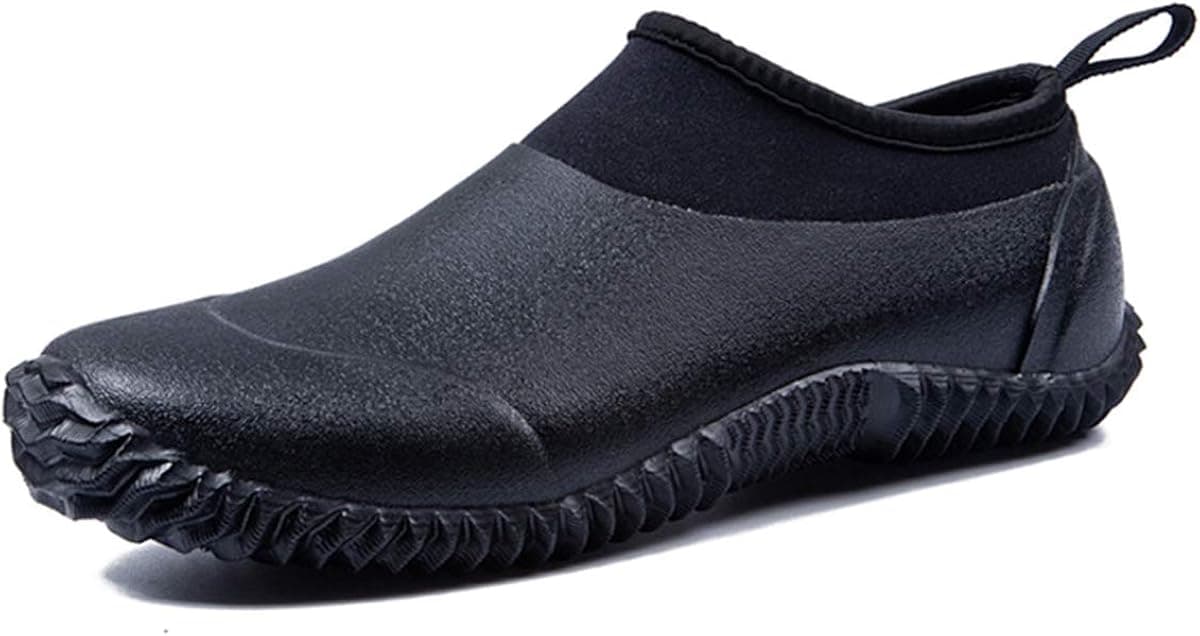 gracosy Rain Boots for Women Men, Waterproof Garden Shoes Beach Water Shoes Lightweight Walking Sneaker Car Wash Footwear Running Shoes