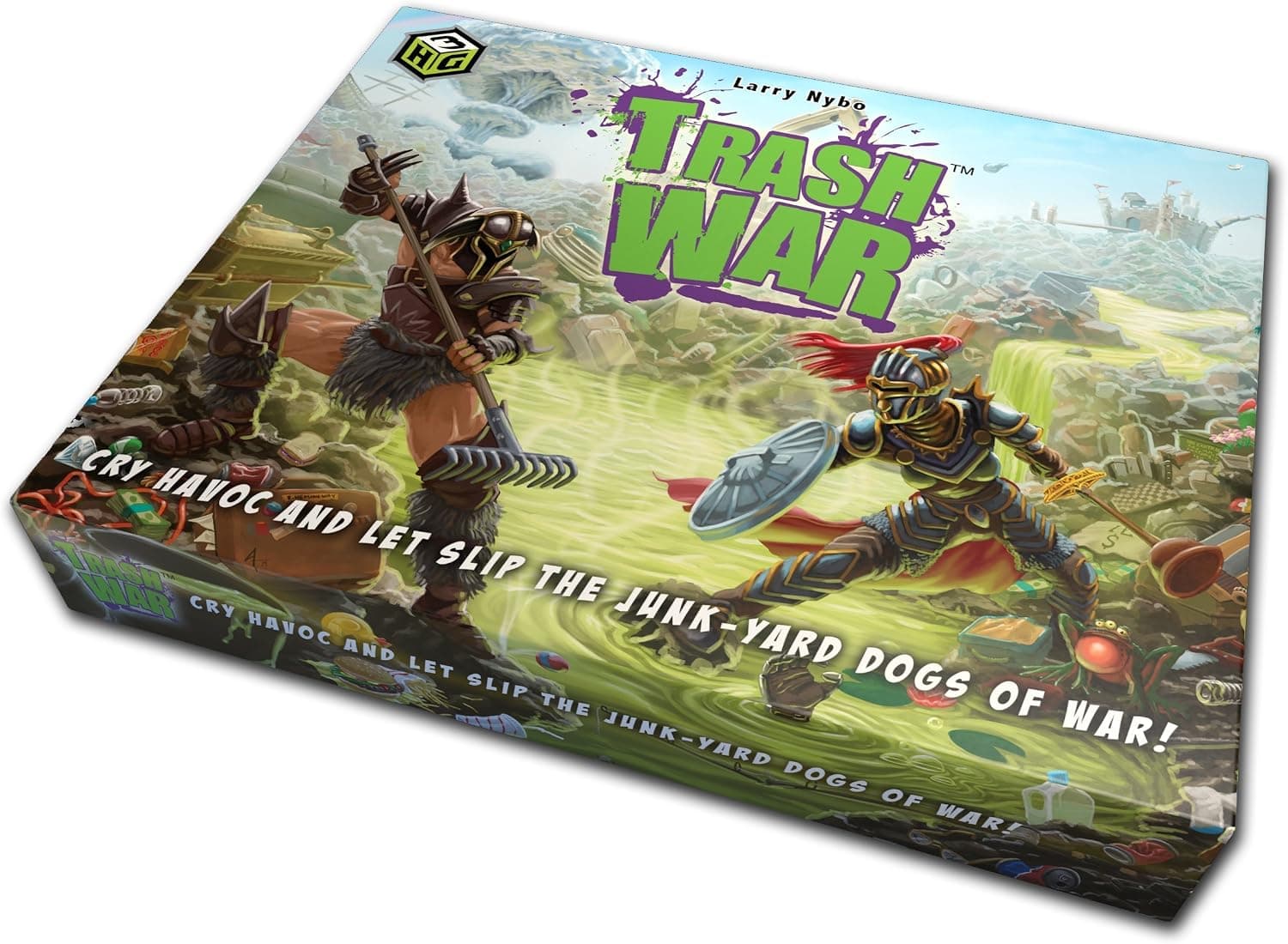 Trash War – Hilarious Medieval Junk Yard Battle Card Game - Easy to Play for 2 to 5 Players