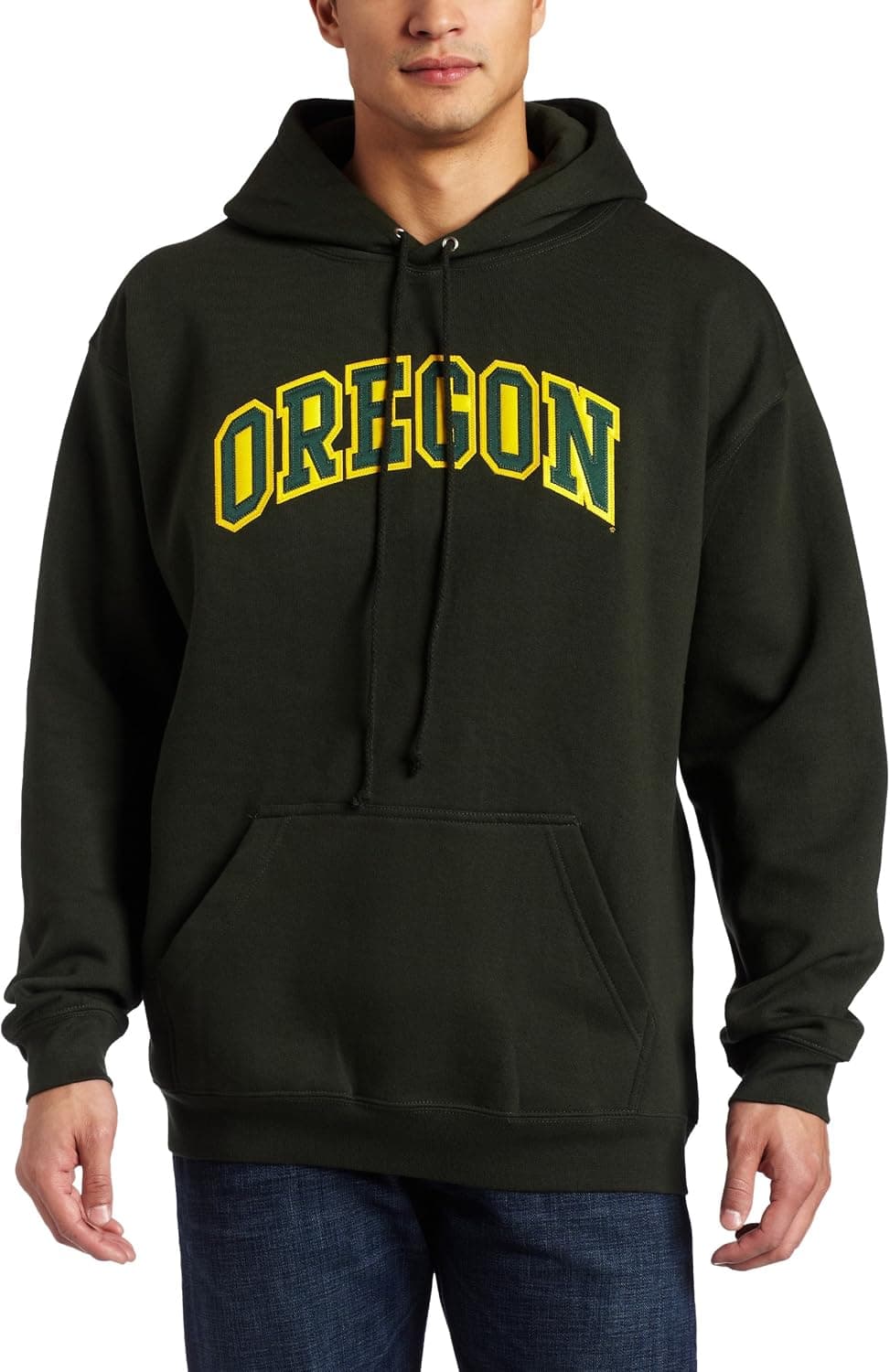 NCAA Oregon Ducks Dapp Hooded Sweatshirt, Hunter Green