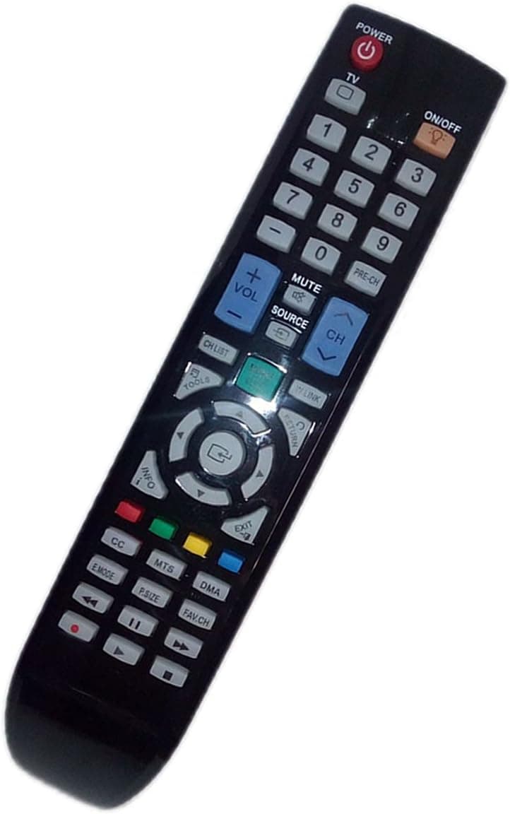 Replaced Remote Control Compatible for Samsung PN50B450B1D LN40A650A1RXRL PN50B530S2F LN46A540 PN50B530S2FXZC LN46A550P3FXZA TV