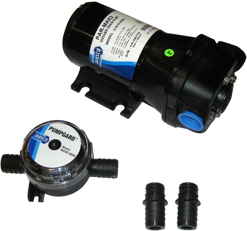 Jabsco 31610 Series, Electric Diaphragm Bilge Pumps, 3.5 GPM