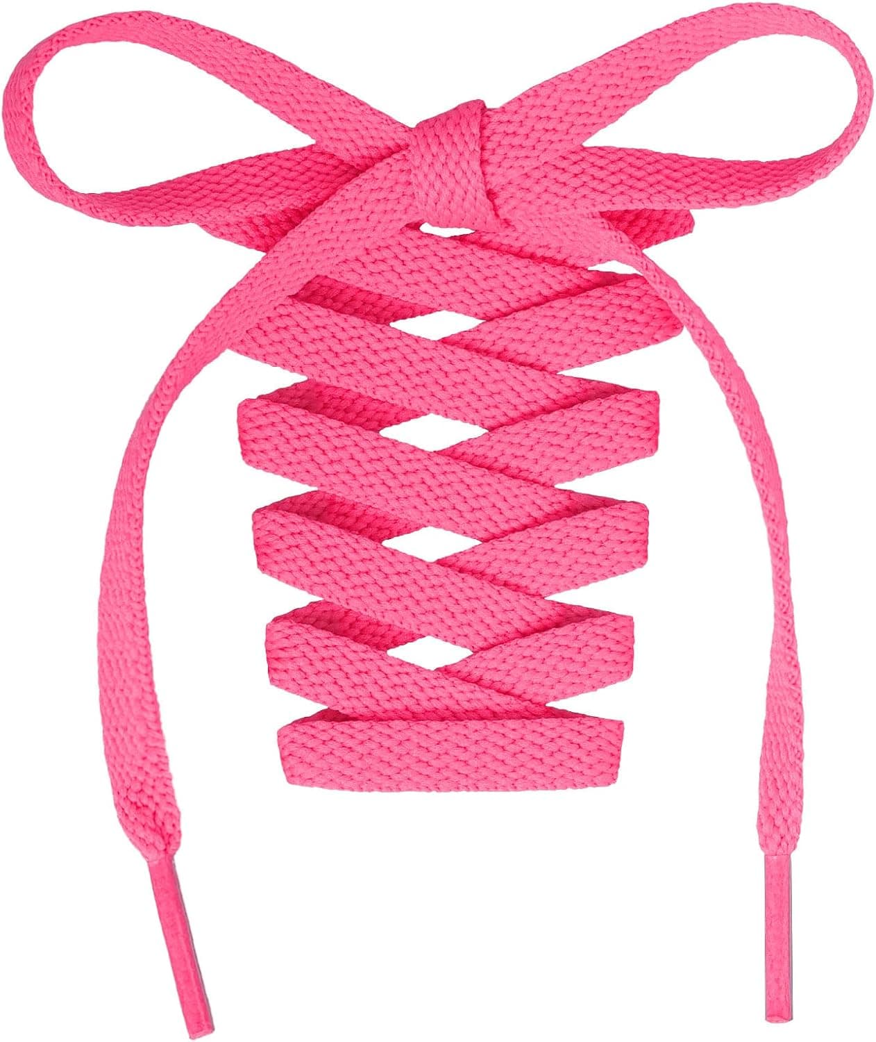 Handshop Flat Shoelaces 5/16" - 20 Colors in 36"-72" Shoe Laces For Sneakers