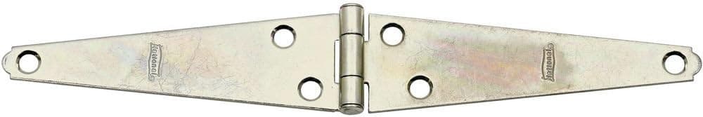 National Hardware N127-605 V280 Light Strap Hinges in Zinc plated, 2 pack,5 Inch