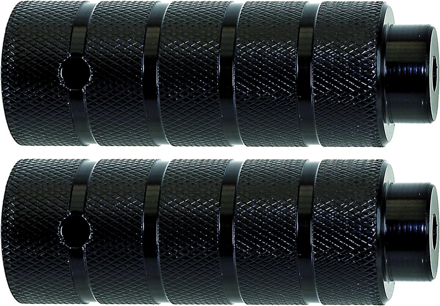 Novatec Steel Pegs for 3/8 inch axles, Black