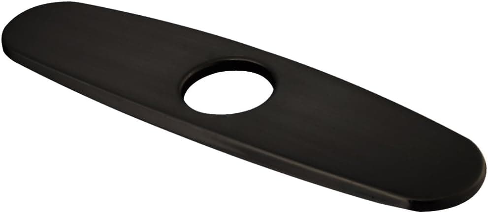 VIGO VG17001MB 9.88" L -2.5" W -0.38" H Kitchen Deck Plate in Matte Black Finish