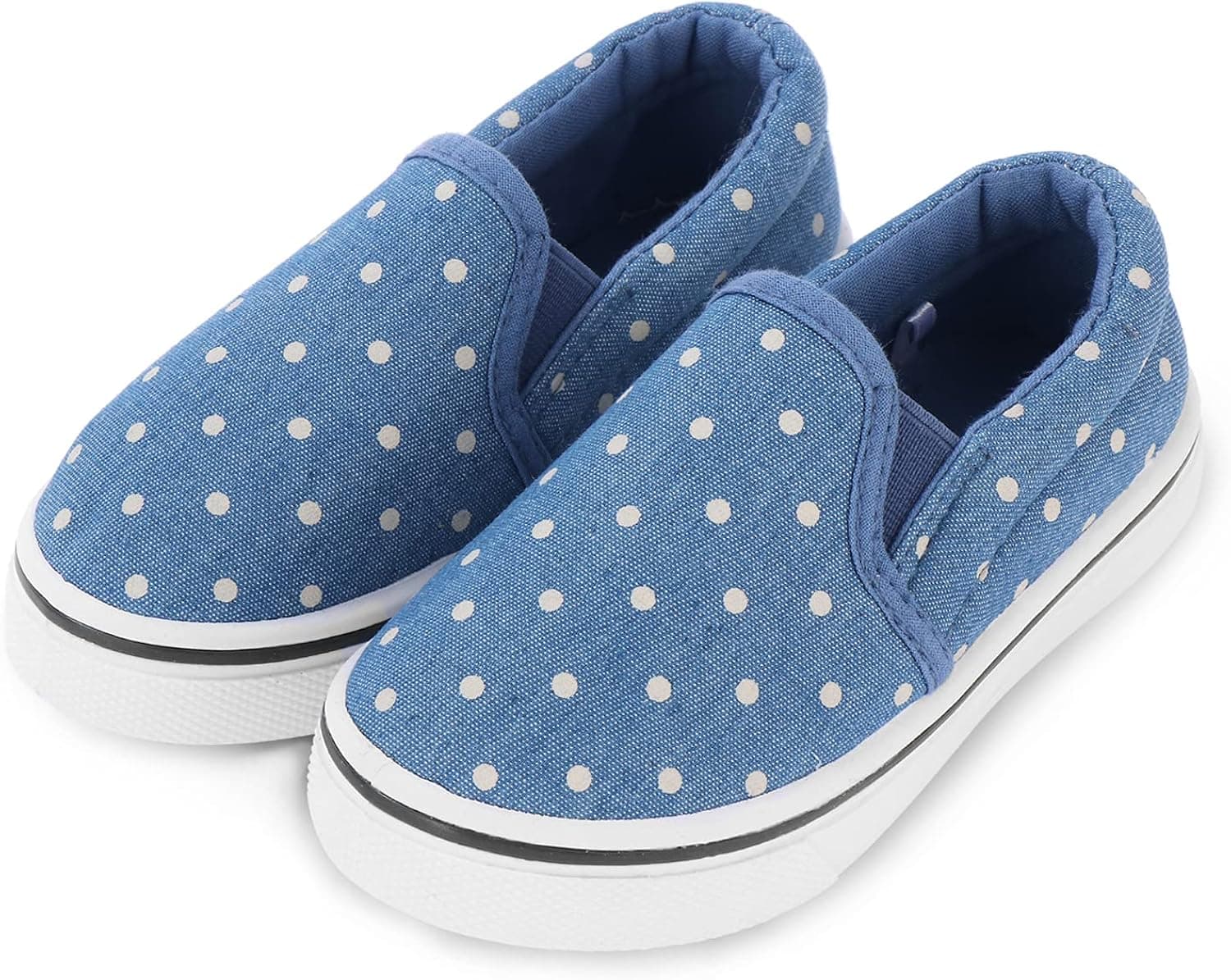 JOSINY Kids Shoes Slip On for Girls Boys - Casual Toddler Sneakers Lazy Tennis Loafers
