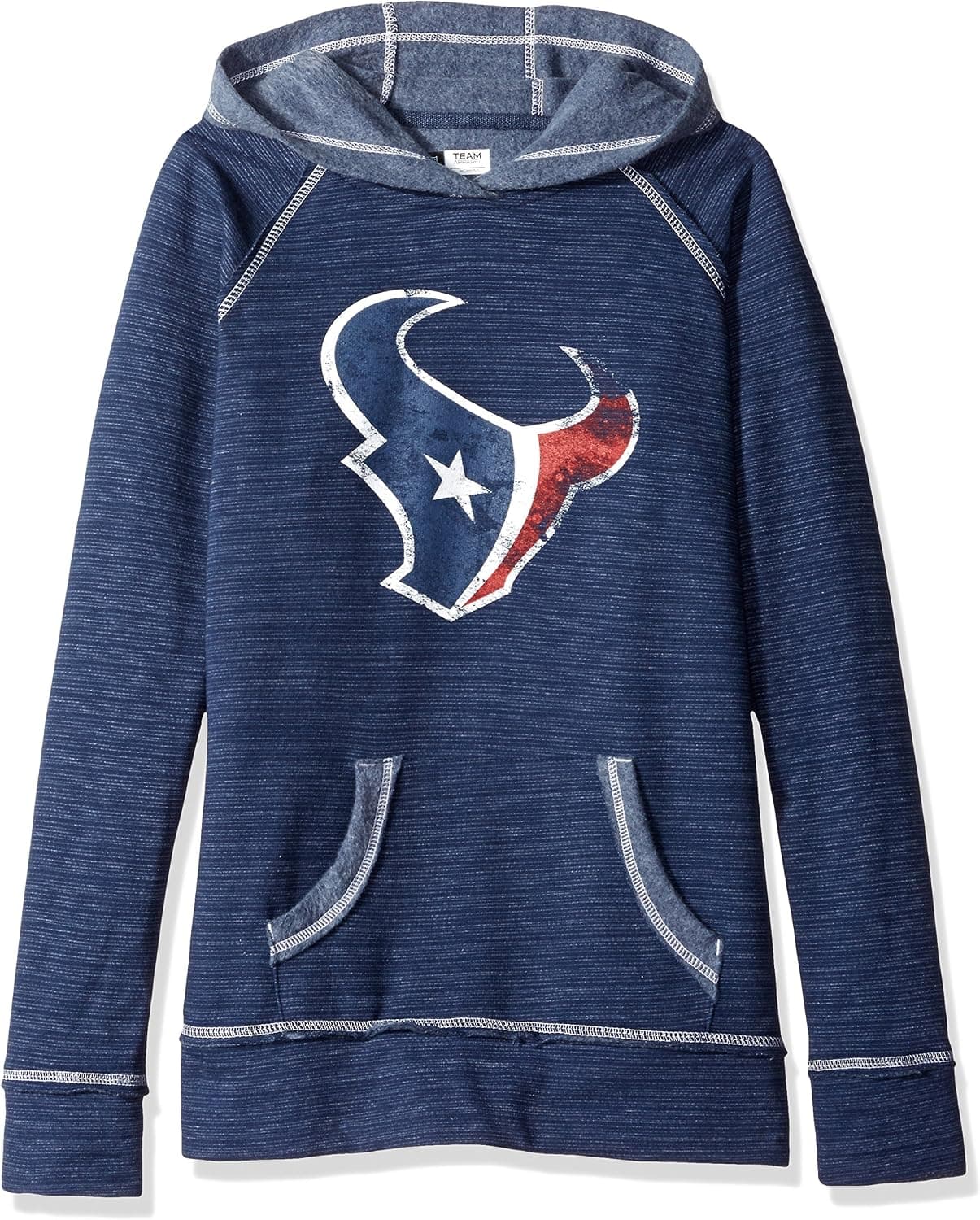 NFL Women's Long Sleeve raglan pullover hoodie the All Out Action Program