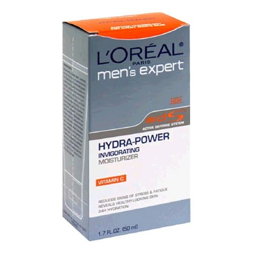 L'Oreal Men's Expert Hydra-Power Invigorating Moisturizer, 1.7-Ounce Tubes (Pack of 3)