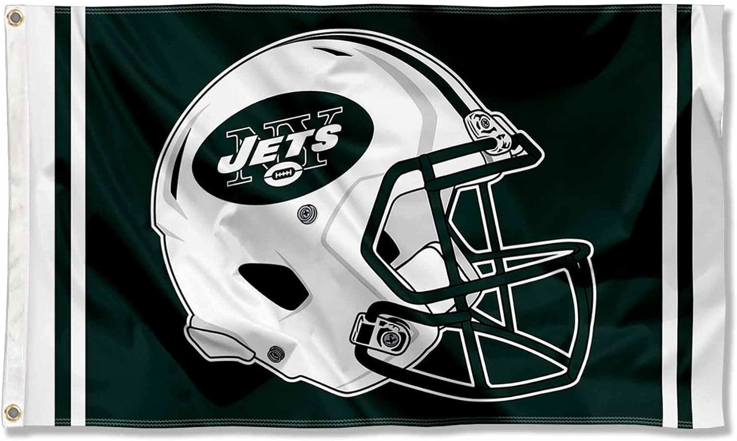 New York Jets New Helmet Grommet Pole Flag