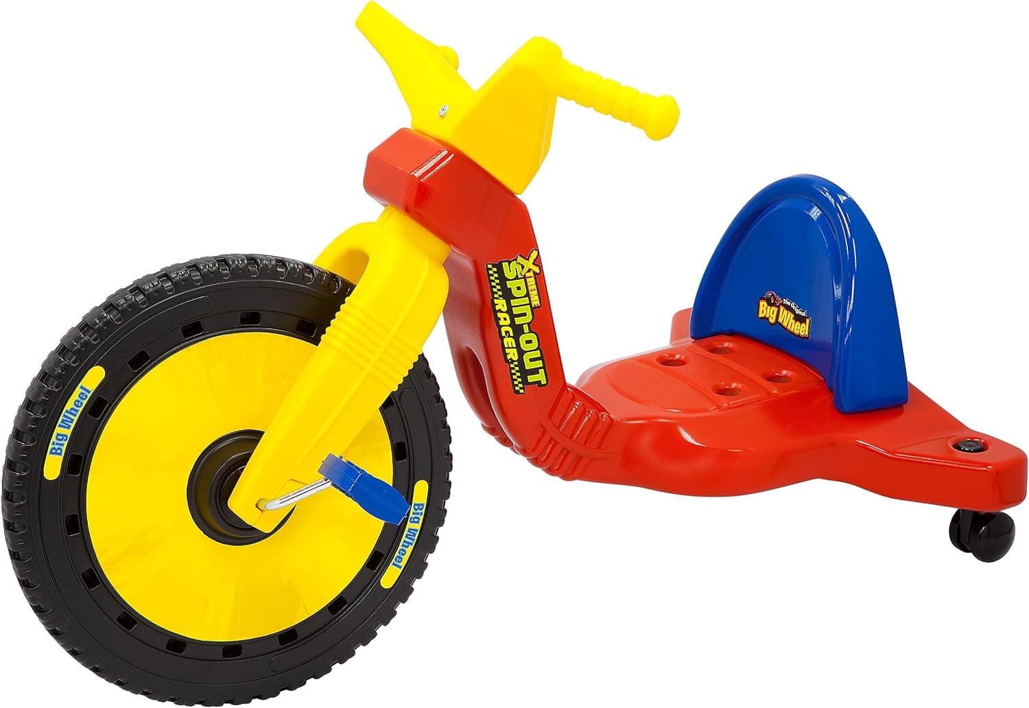 The Original Big Wheel Spin Our Racer with Back Caster Wheels