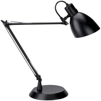 Architect Desk Lamp, Adjustable Arm with Weighted Base, Matte Black CEB21127