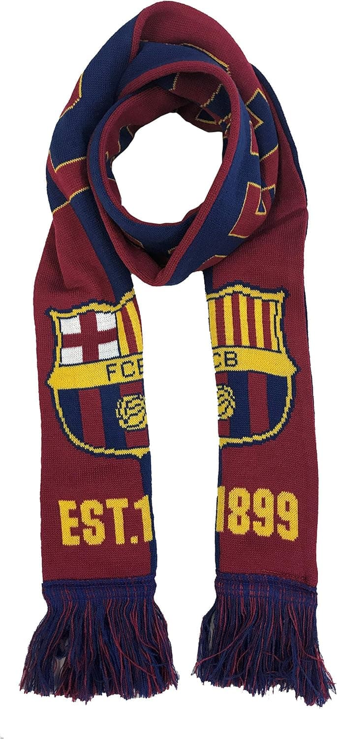 FC Barcelona Double Sided Soccer Scarf
