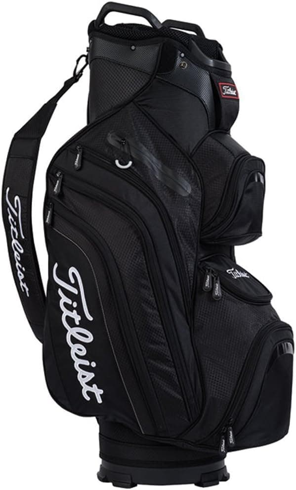 Titleist Deluxe Cart Bag, Black