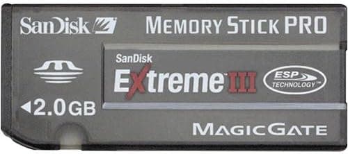 SanDisk SDMSPX3-2048-901 2 GB EXTREME III MemoryStick Pro Card (Retail Package)