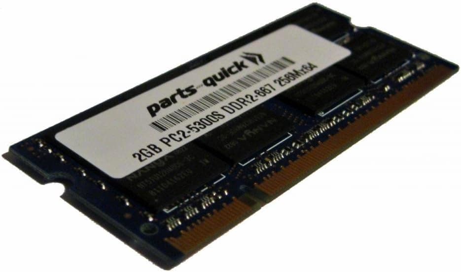 2GB Memory Upgrade for Compaq Presario CQ50 Series Notebook DDR2 PC2-5300 667MHz 200 pin SODIMM RAM (PARTS-QUICK Brand)