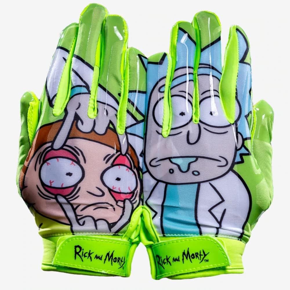 Phenom Elite Rick and Morty Football Gloves - VPS1