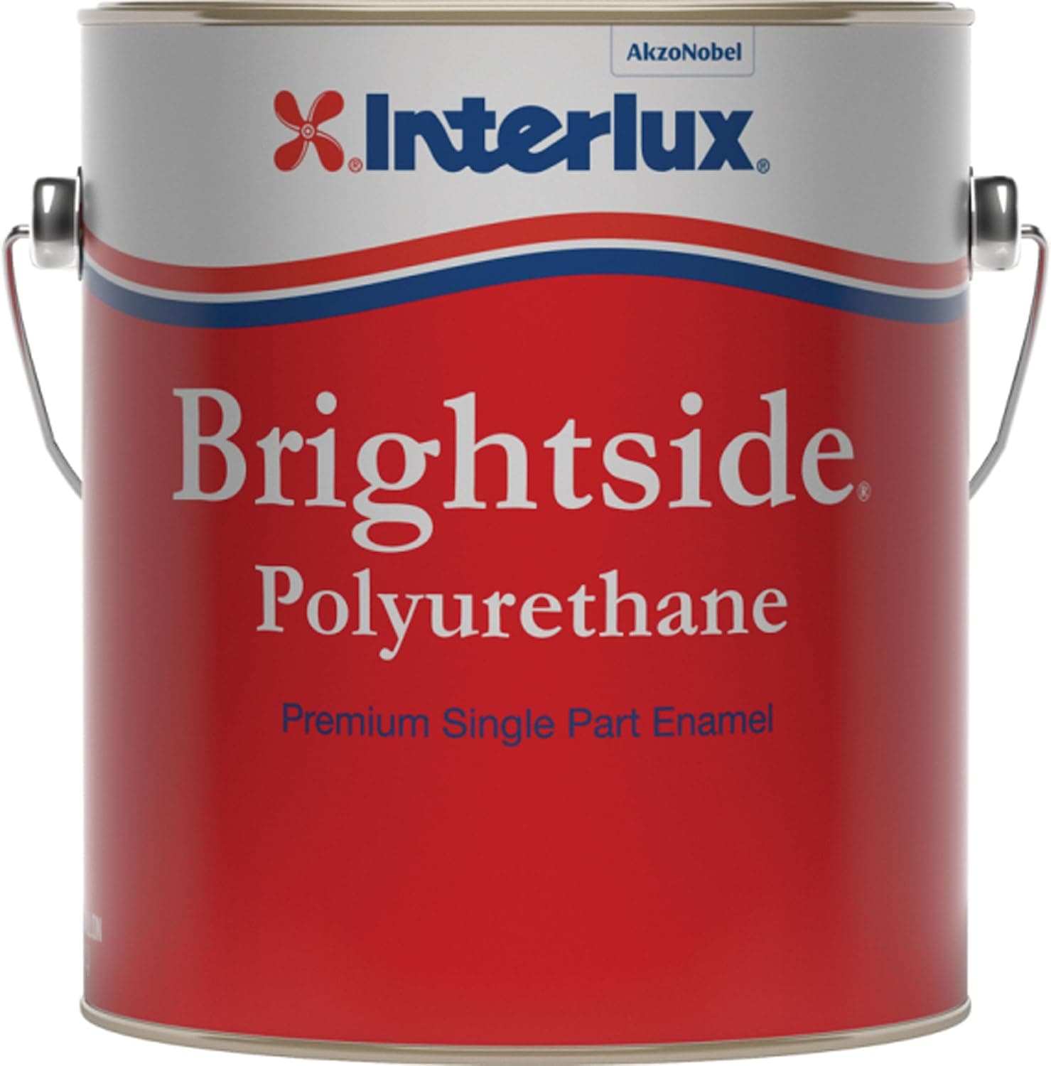 Interlux Y4248/HP Brightside Boottop Paint - Fire Red, Half Pint