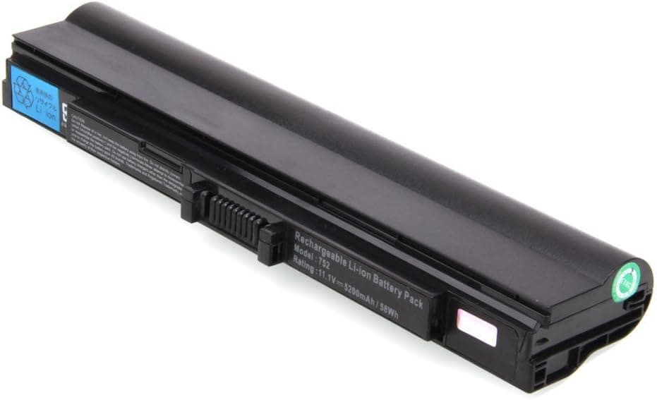 NEW 11.1V 5200Mah Li-ION Notebook/Laptop Battery for Gateway EC14 EC14D EC18 EC1803u EC1814u EC18D Black