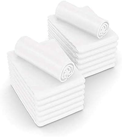 JMR White Classic Cotton/Polyester Blend Flat Muslin Draw Bed Sheet T130