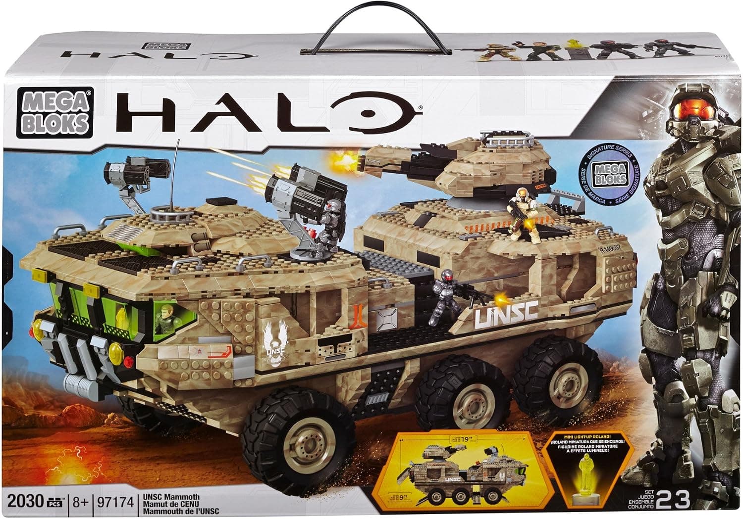 Mega Bloks Halo UNSC Mammoth Vehicle