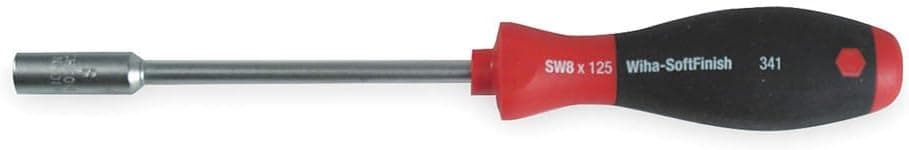 Nut Driver, 1/4 in., Solid, Ergo, 5 in.