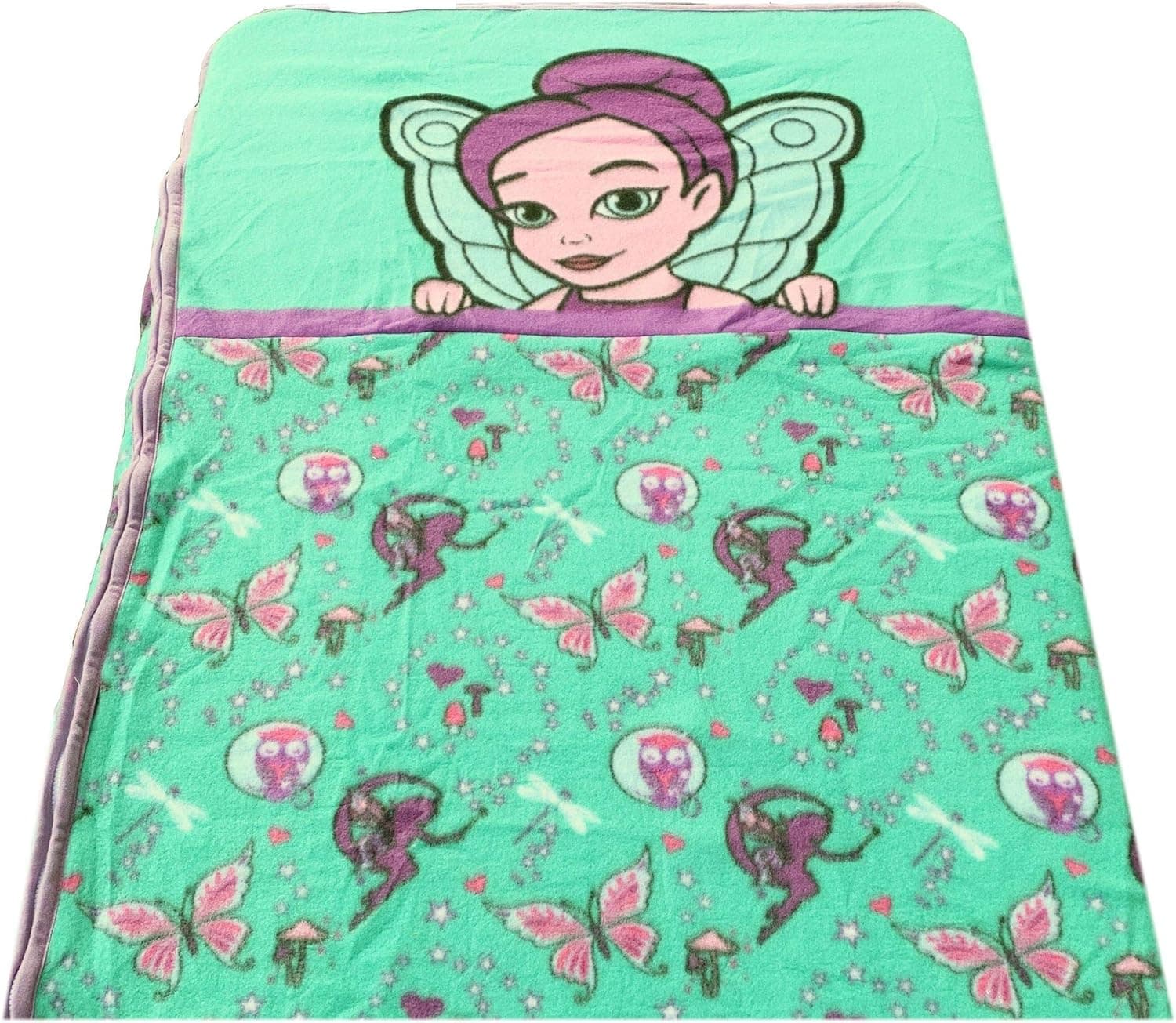 Zip It Friends Kids One-Piece Zippered Set Fairy-Twin