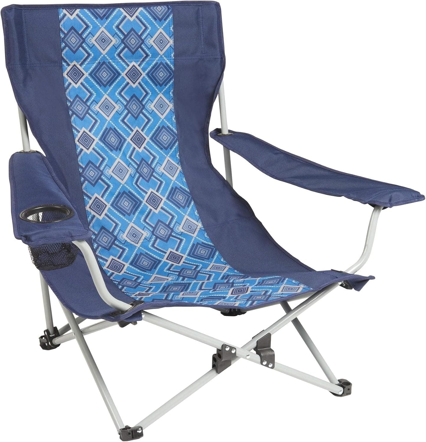 Wenzel Low Rise Quad Chair, Peacoat GEO