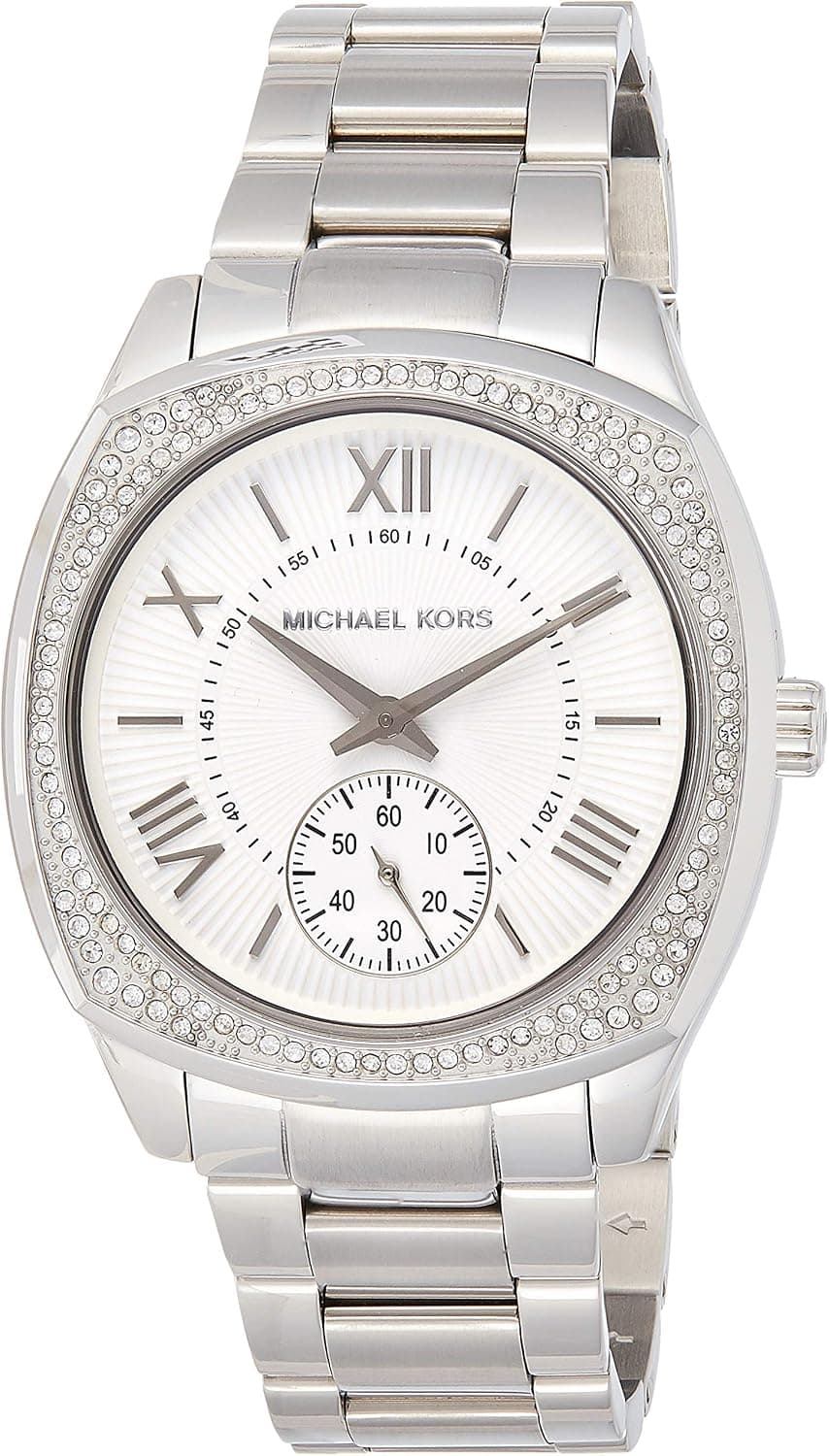 Michael Kors Women's Bryn Silver-Tone Watch MK6133