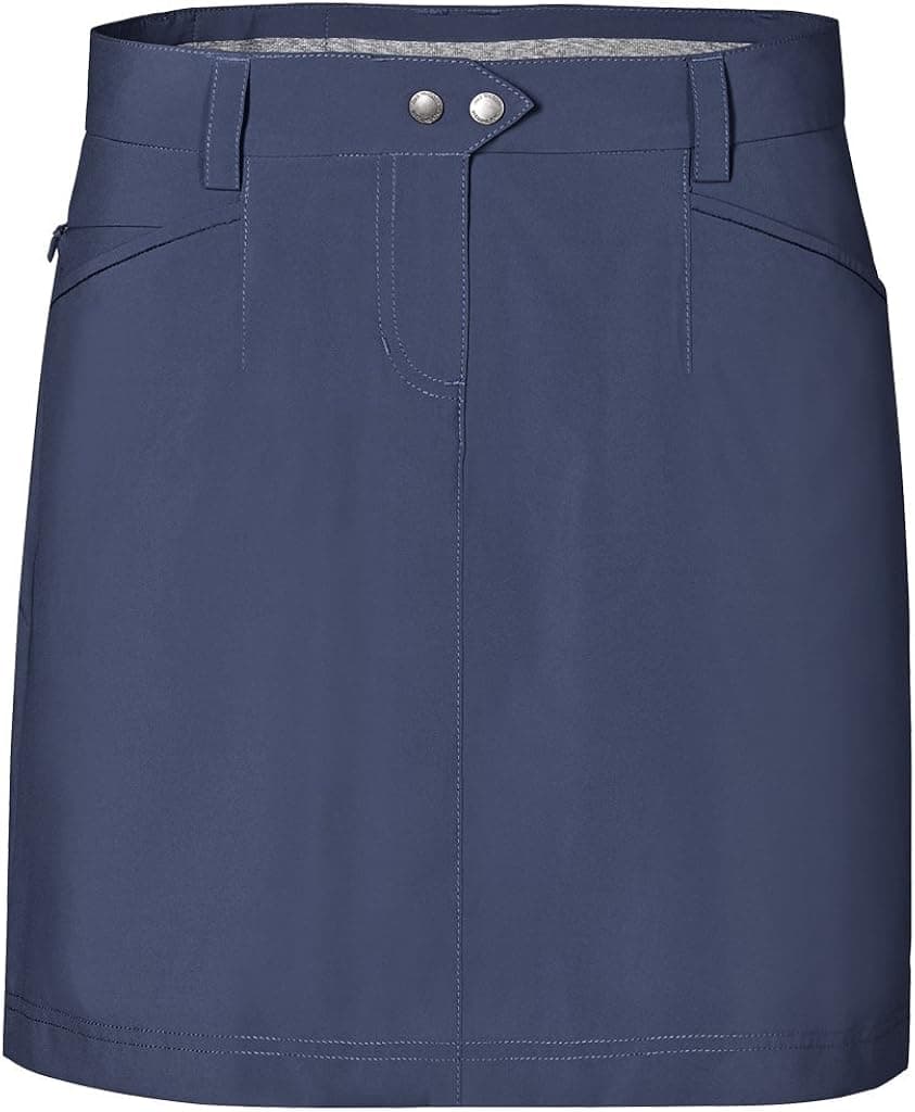 Jack Wolfskin Women's Malawi Skort, Blue Indigo, Size 36 (US 28)