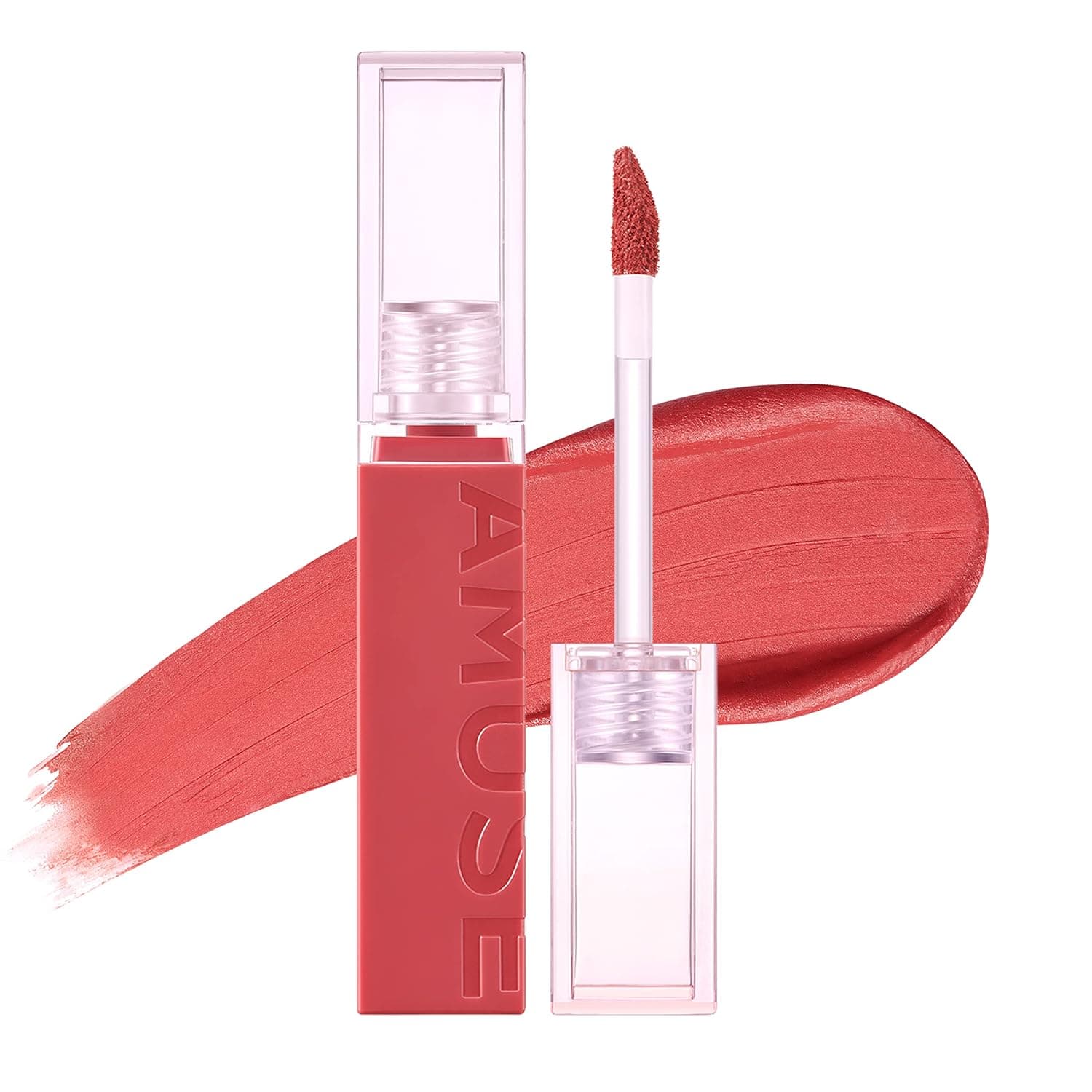 Amuse Chou Velvet Lip Tint Soft Matt Korean Makeup Vegan 07 FALLING BLOSSOMS