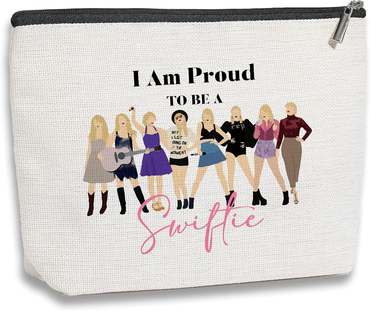 kdxpbpz Singer Merch Song Lover Fans Makeup Bag Music Lover Gift for Women Girls Friend Sister Singer's Merchandise Music Inspiration Gifts Travel Toiletry Makeup Organizer Zipper Pouch
