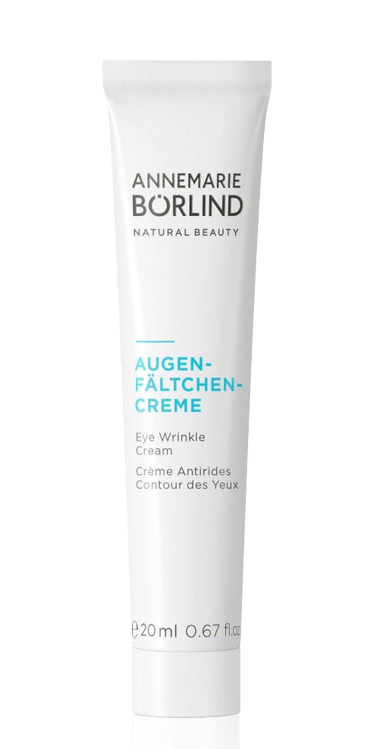 ANNEMARIE BÖRLIND – Eye Wrinkle Cream – Natural Vitamin C + E Anti Aging Eye Cream for Smoothed, Brighter, and Plump Skin With New Elasticity – 0.67 Oz