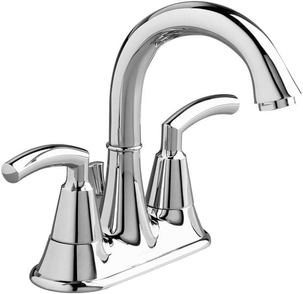 American Standard 7038.201.002 Tropic Centerset Faucet, Speed Connect Metal Pop Up Drain, Polished Chrome
