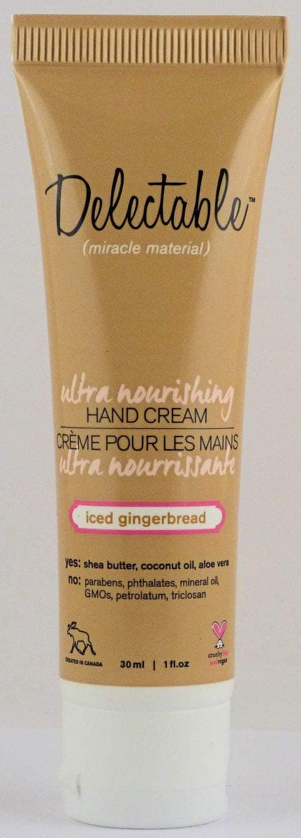 Delectable Ultra Nourishing Hand Cream, 1 Ounce, Iced Gingerbread