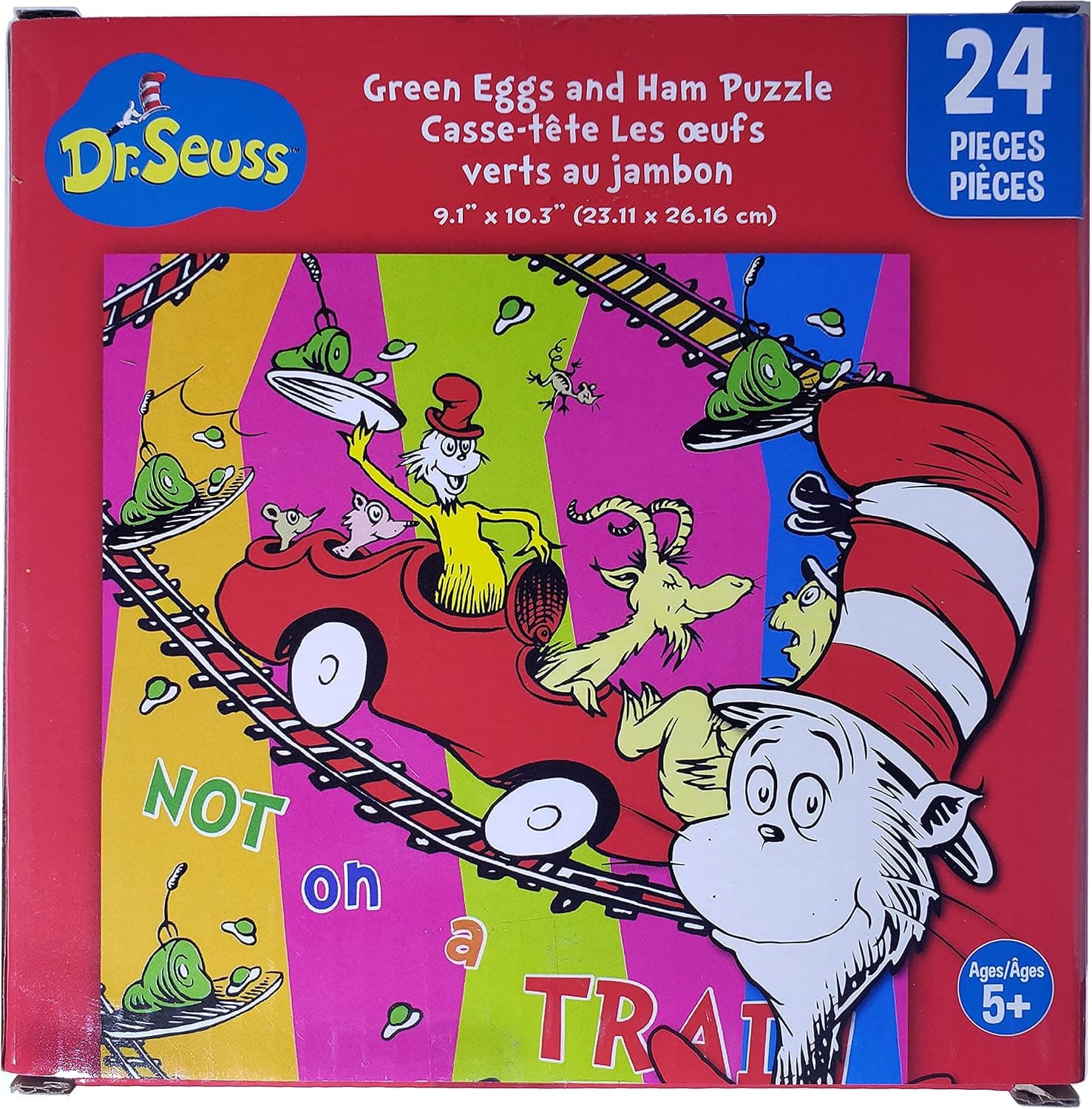 Vista Puzzles, Green Eggs and Ham Puzzle 24 Pieces