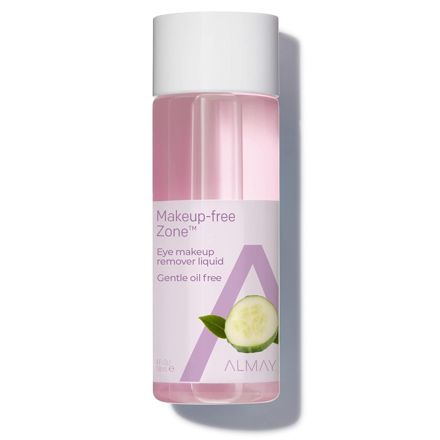 Eye Makeup Remover Liquid with Aloe by Almay ,Oil Free, Hypoallergenic, Fragrance Free, Dermatologist & Ophthalmologist Tested, 4 Fl Oz,