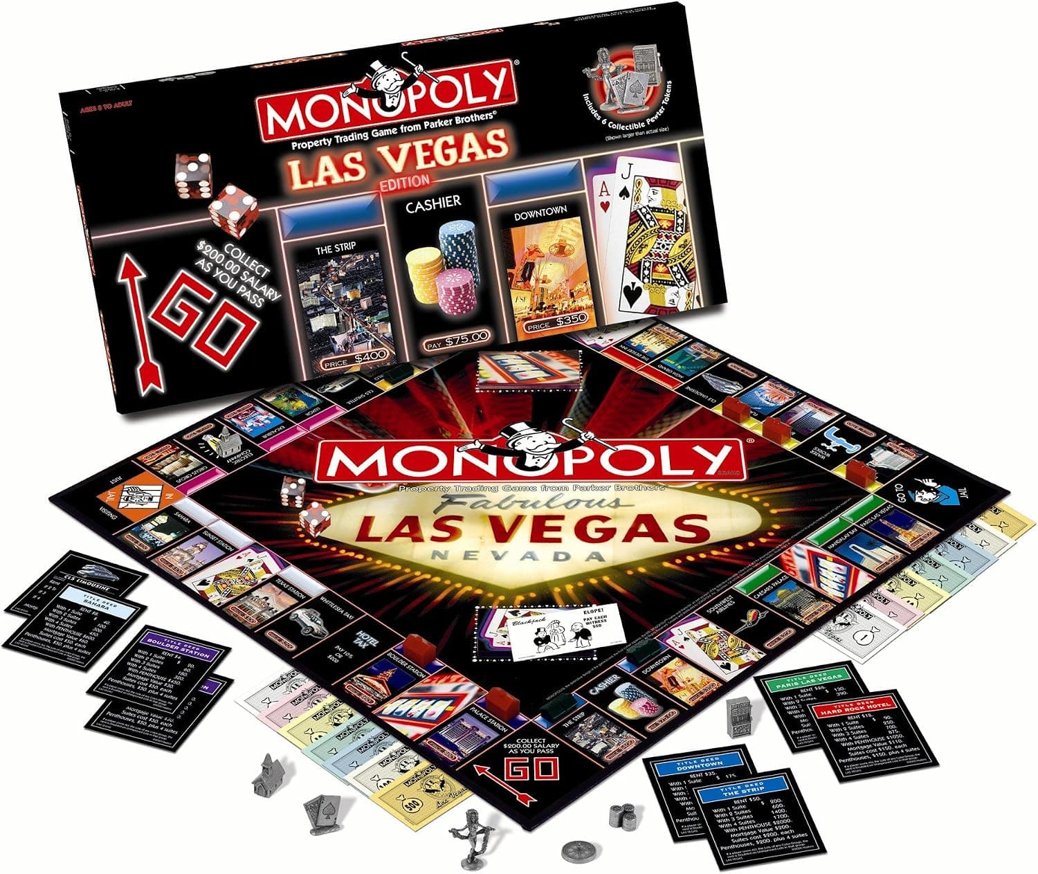 Usaopoly Las Vegas 2009 Monopoly Games