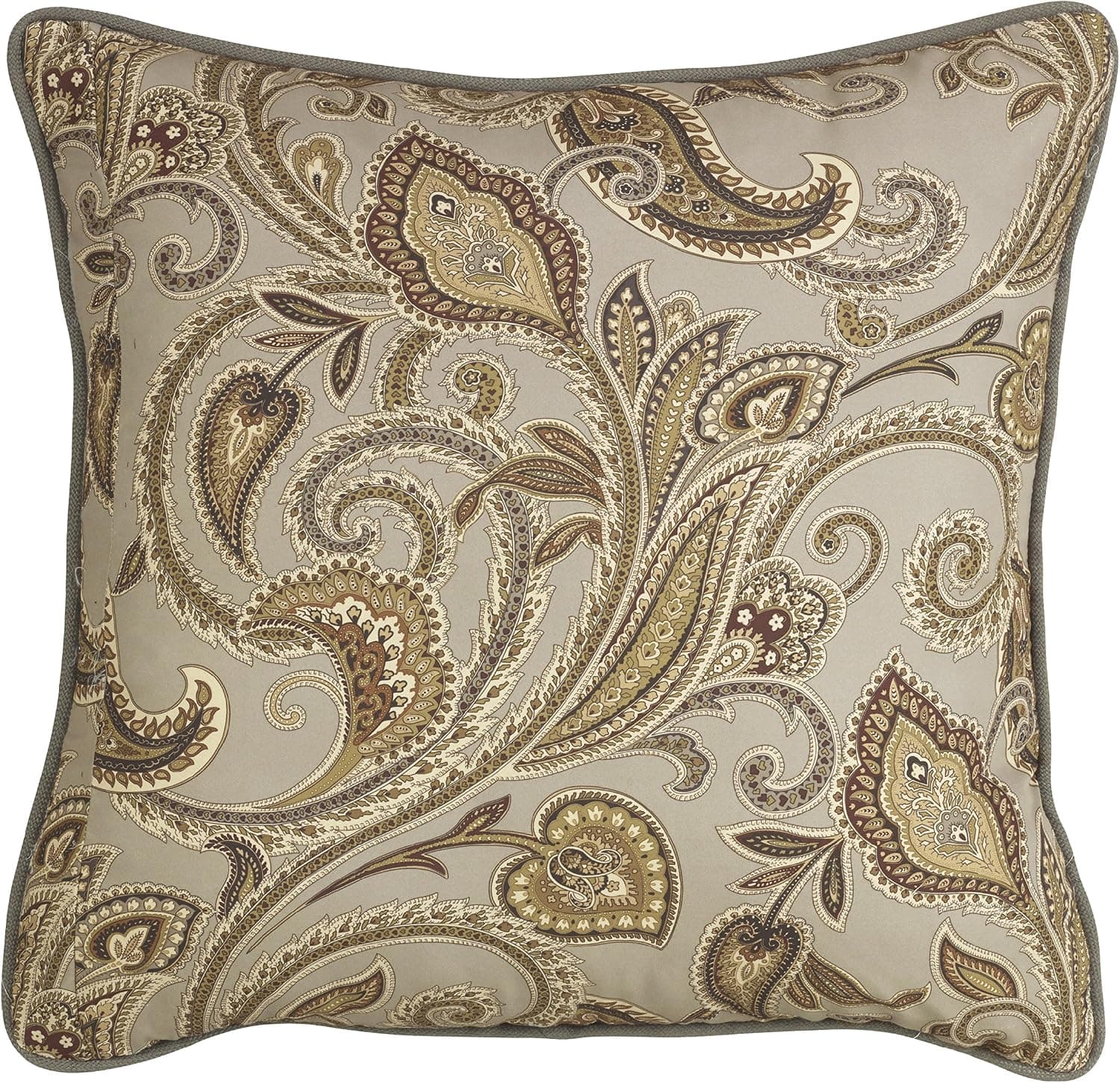 HiEnd Accents Piedmont Sham, Euro, Paisley