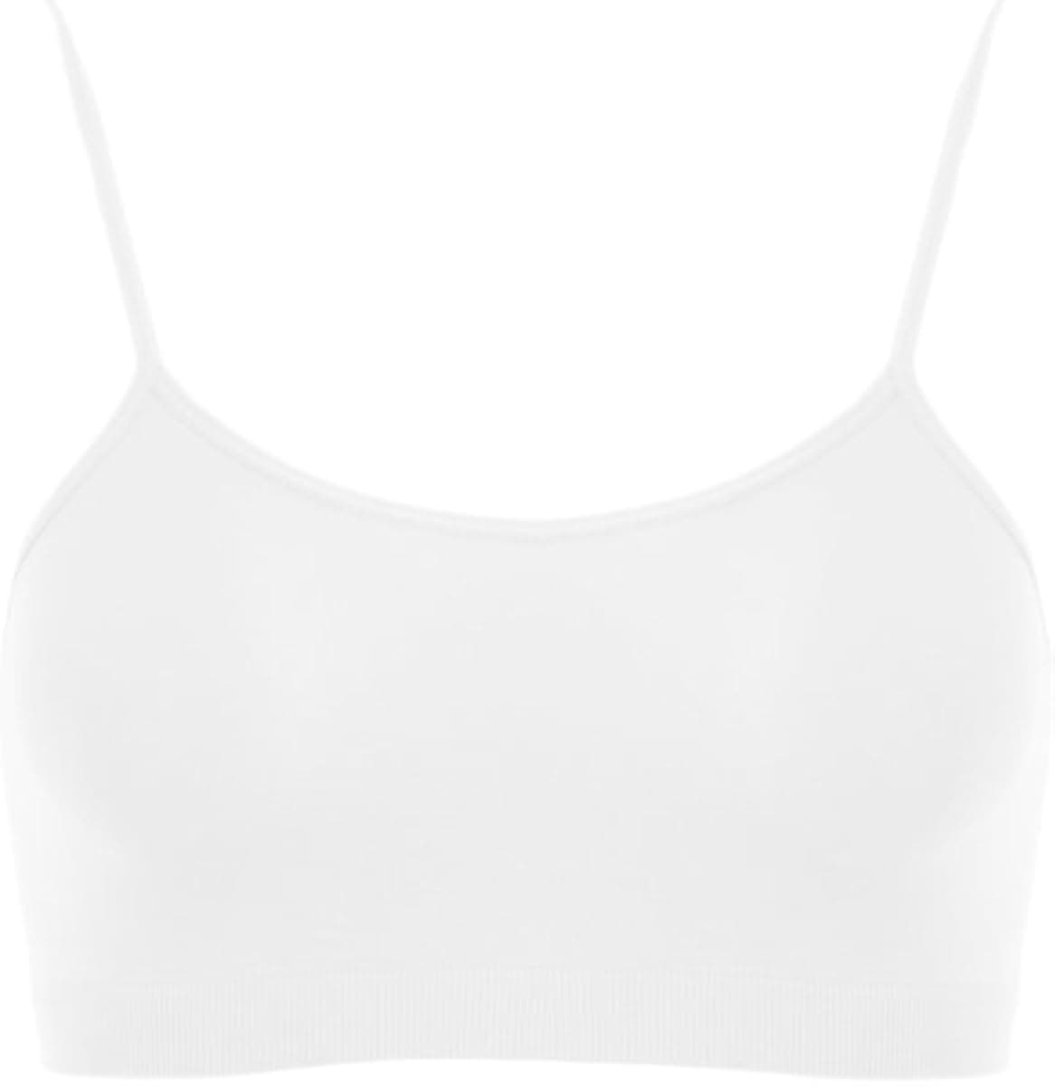 Sugar Lips Seamless Bra Top - White